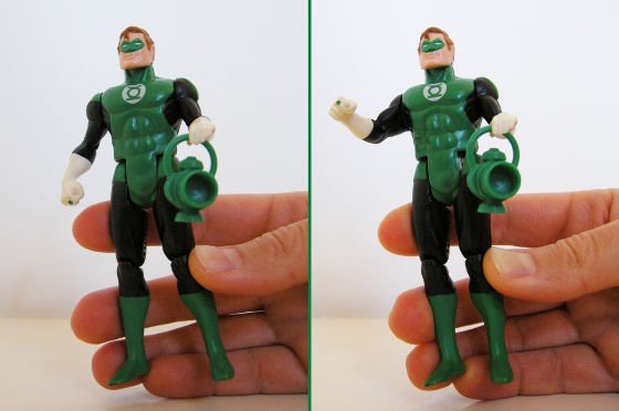 Green Lantern Super Power action