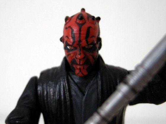 Darth Maul by Hasbro - great attention to detail