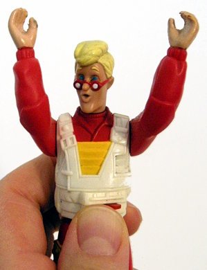Egon Spengler lets rip a scream!