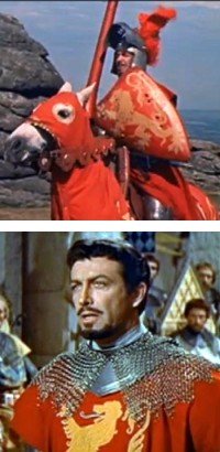 Robert Taylor in The Knights of the Round Table