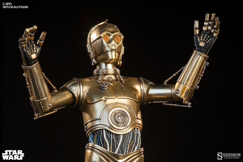 C-3PO by Sideshow Collectibles - attention to detail